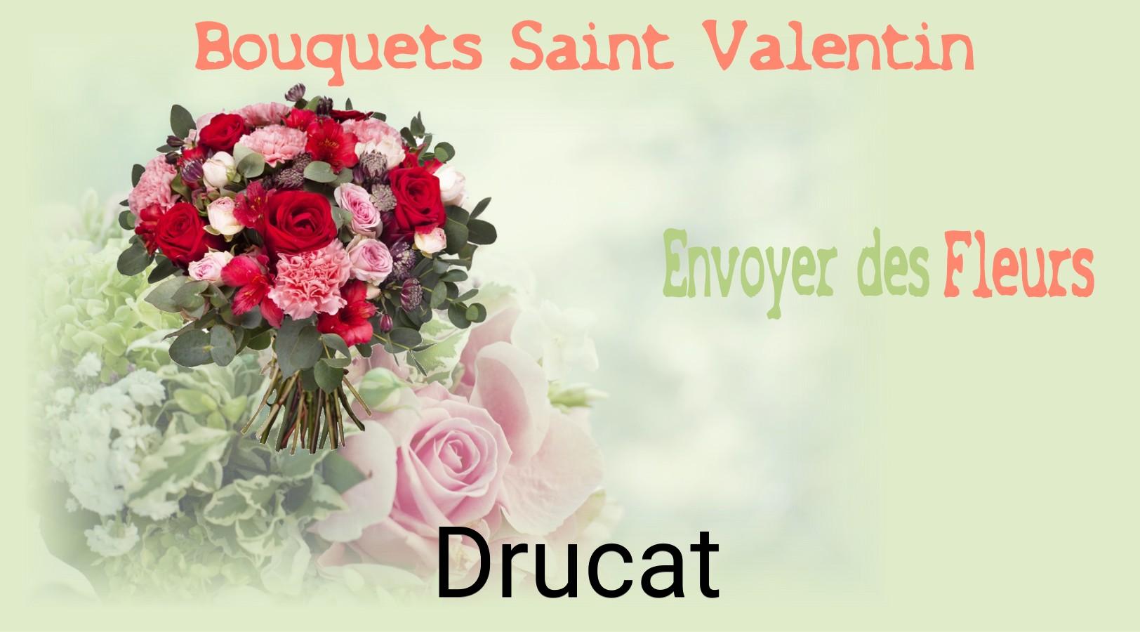 Roses de Saint-Valentin livrées à Drucat